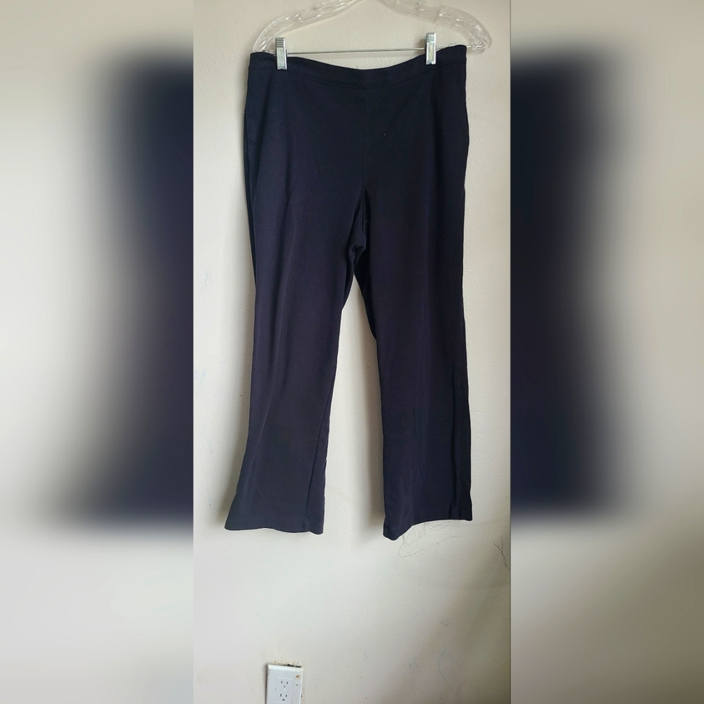 Alfred Dunner Women's Black Trousers